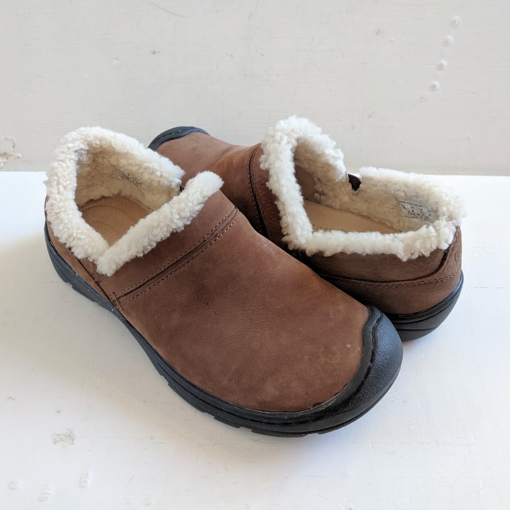 Keen Crested Butte Shearling Clog Women's 8